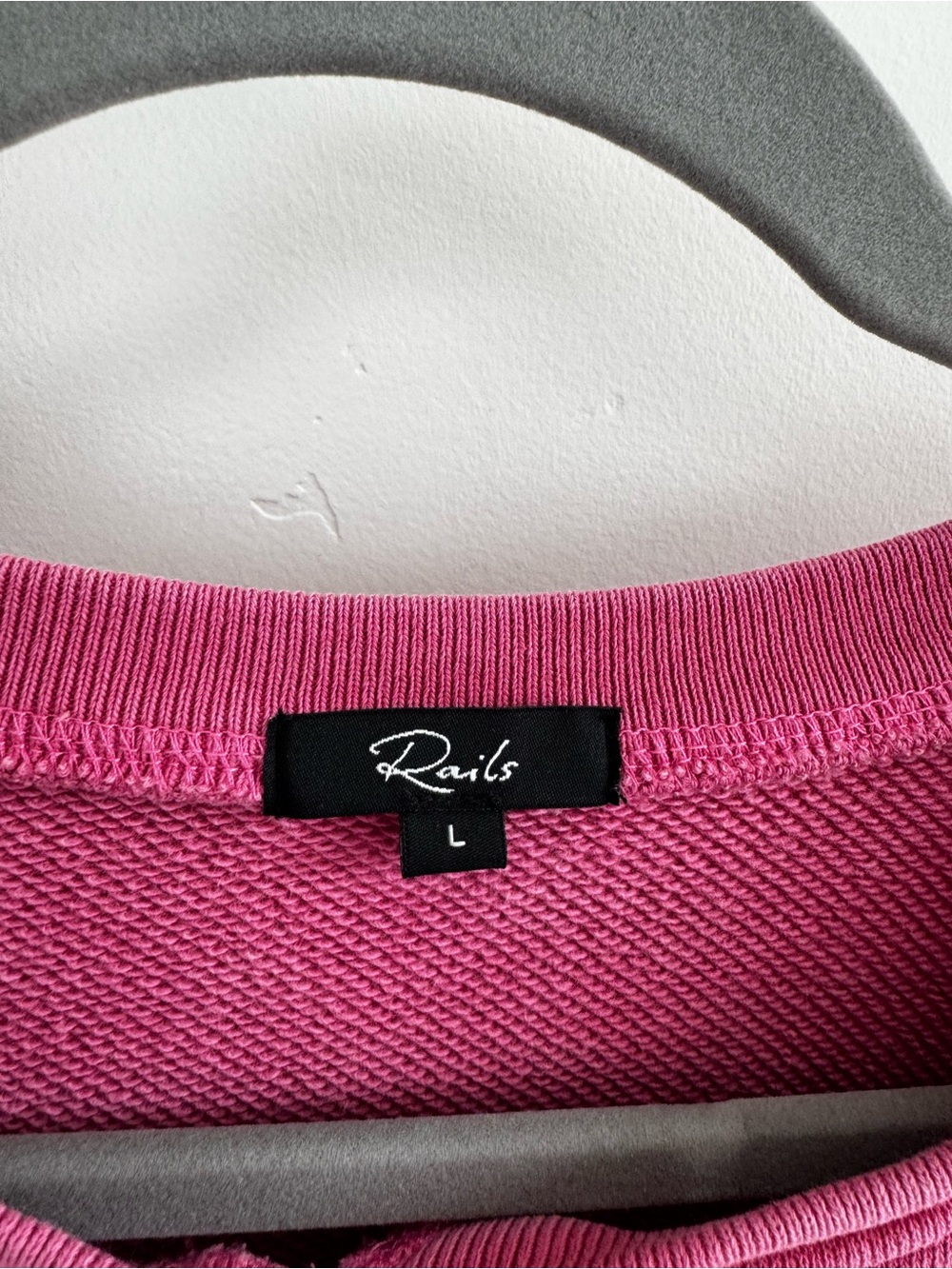 Rails Pink Crewneck Sweatshirt - Picture 3 of 3